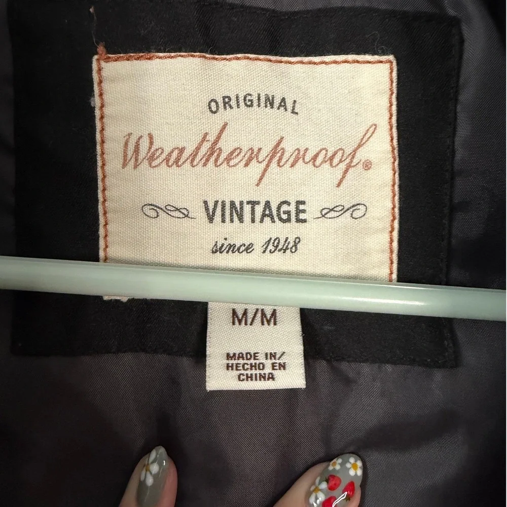 Weatherproof vintage puffer